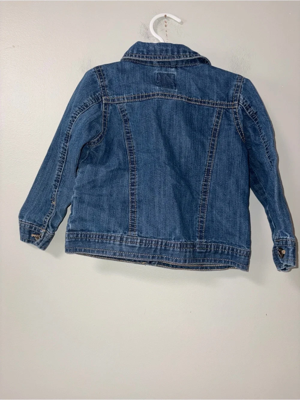 Old Navy Ruffle Jean Jacket Girls 2T